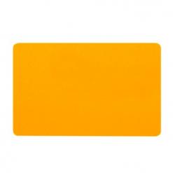 Karty plastikowe PVC pomarańczowe matowe