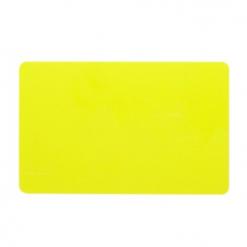 Karty plastikowe PVC żółte
