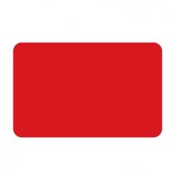 Karty plastikowe PVC czerwone matowe