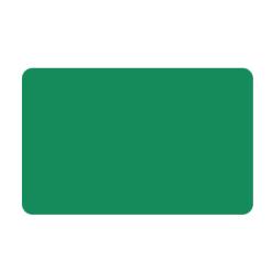 Karty plastikowe PVC zielone w połysku