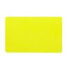 Karty plastikowe PVC żółte matowe